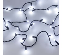 Светодиодная гирлянда Ardecoled ARD-STRING-CLASSIC-1000-BLACK-100LED-MILK-PULSE White Ardecole 031652