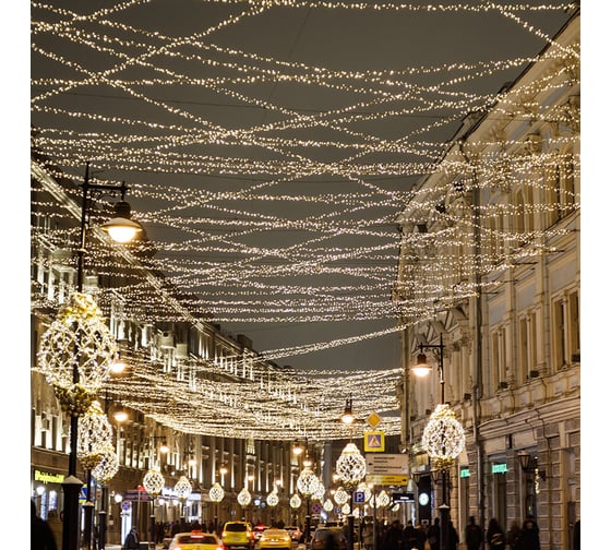 Светодиодная гирлянда Ardecoled ARD-STRING-CLASSIC-10000-CLEAR-100LED-STD WARM 025779
