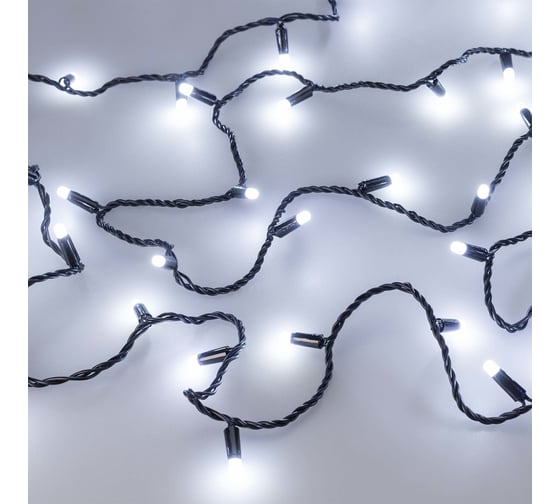 Светодиодная гирлянда Ardecoled ARD-STRING-CLASSIC-10000-BLACK-100LED-MILK-STD White 031206