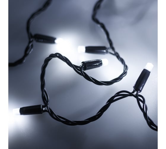 Светодиодная гирлянда Ardecoled ARD-STRING-PRO-10000-BLACK-100LED-STD WHITE 025826