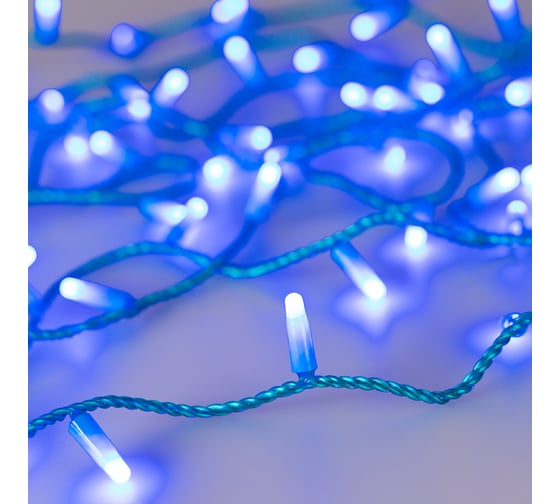 Светодиодная гирлянда Ardecoled ARD-STRING-CLASSIC-10000-BLUE-100LED-MILK-STD Blue, 031198