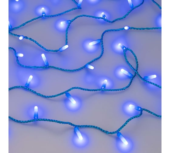 Светодиодная гирлянда Ardecoled ARD-STRING-CLASSIC-10000-BLUE-100LED-MILK-STD Blue, 031198