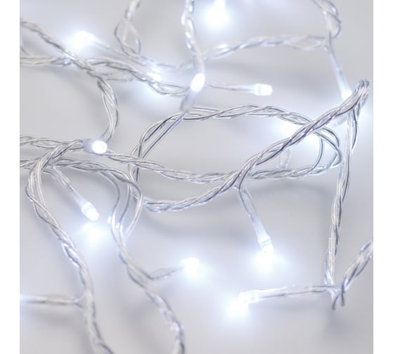 Светодиодная гирлянда Ardecoled ARD-STRING-HOME-5000-CLEAR-50LED-STD WHITE 025751