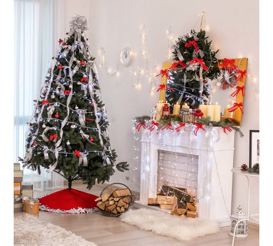 Светодиодная гирлянда Ardecoled ARD-STRING-HOME-5000-CLEAR-50LED-STD WHITE 025751