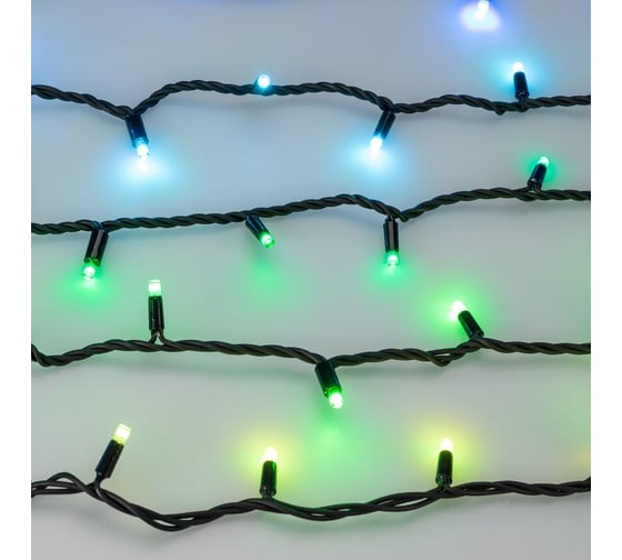 Светодиодная гирлянда Ardecoled ARD-STRING-PRO-10000-BLACK-95LED-LIVE RGBW-DMX 031751