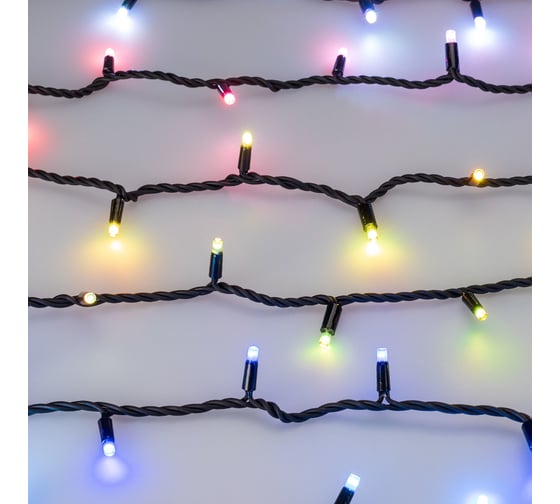 Светодиодная гирлянда Ardecoled ARD-STRING-PRO-10000-BLACK-95LED-LIVE RGBW-DMX 031751
