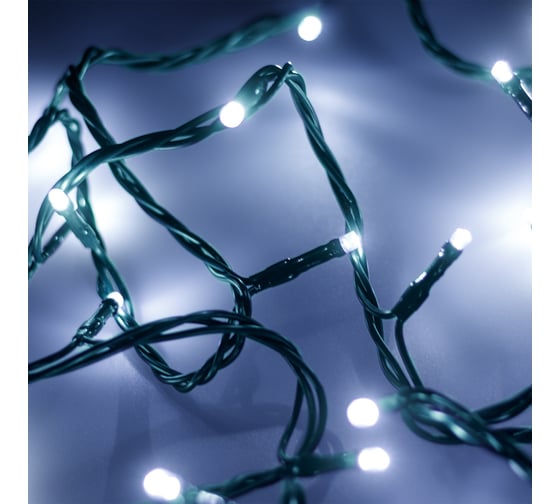 Светодиодная гирлянда Ardecoled ARD-STRING-HOME-5000-GREEN-50LED-FLASH WHITE 025767
