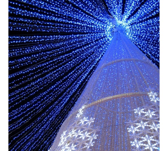 Светодиодная гирлянда Ardecoled ARD-STRING-CLASSIC-10000-WHITE-100LED-STD BLUE 025817