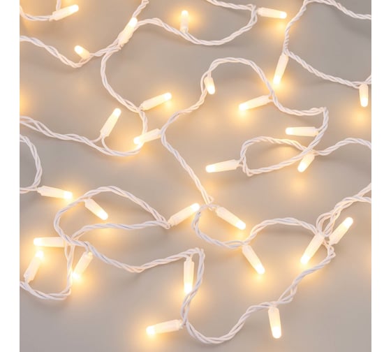 Светодиодная гирлянда Ardecoled ARD-STRING-CLASSIC-10000-WHITE-100LED-MILK-STD Warm, 031204