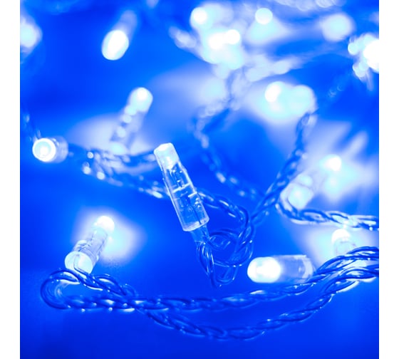 Светодиодная гирлянда Ardecoled ARD-STRING-CLASSIC-10000-CLEAR-100LED-STD BLUE 025787