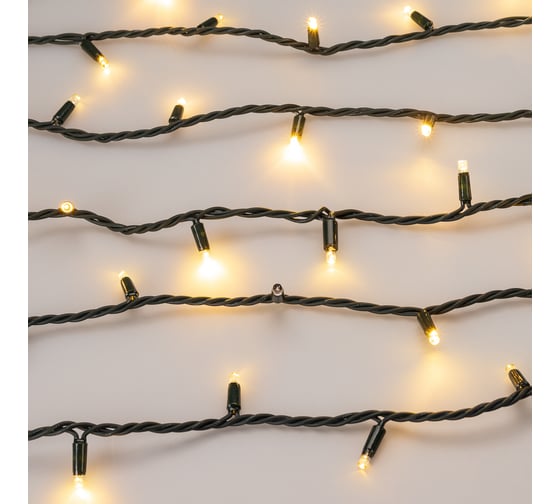 Светодиодная гирлянда Ardecoled ARD-STRING-PRO-1000-GREEN-100LED-PULSE Warm 031661