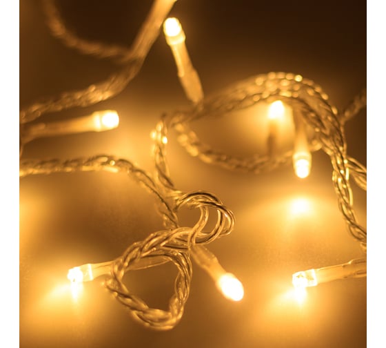 Светодиодная гирлянда Ardecoled ARD-STRING-HOME-5000-CLEAR-50LED-STD WARM 025749
