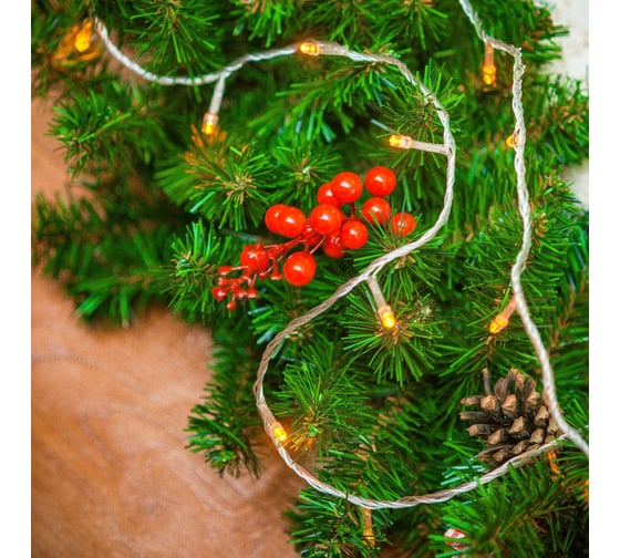 Светодиодная гирлянда Ardecoled ARD-STRING-HOME-5000-CLEAR-50LED-STD WARM 025749