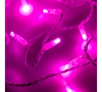 Светодиодная гирлянда Ardecoled ARD-STRING-CLASSIC-10000-WHITE-100LED-FLASH PINK 025822