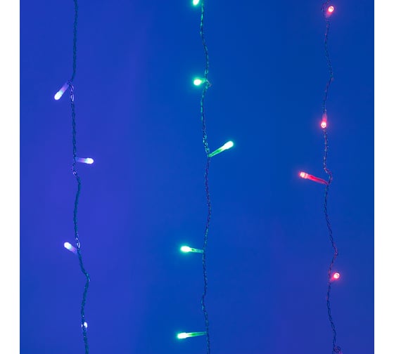 Светодиодная гирлянда Ardecoled ARD-CURTAIN-HOME-2000x2500-CLEAR-300LED RGB (230V, 18W) (IP20) 024833