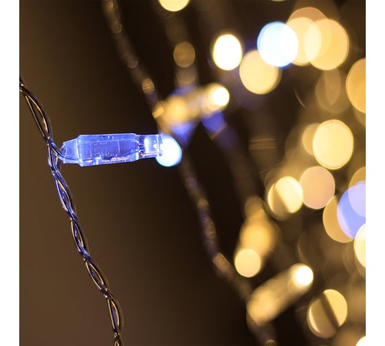 Светодиодная гирлянда Ardecoled ARD-CURTAIN-CLASSIC-2000x1500-CLEAR-360LED-BLINK Warm-White (230V, 60W) 024853