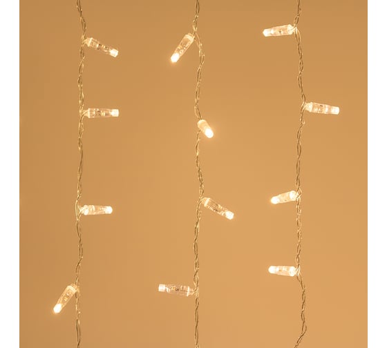 Светодиодная гирлянда Ardecoled ARD-CURTAIN-CLASSIC-2000x9000-CLEAR-2200LED Warm (230V, 120W) IP65 024875