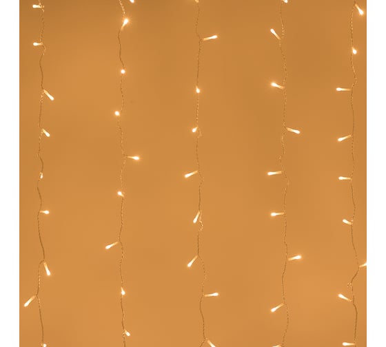 Светодиодная гирлянда Ardecoled ARD-CURTAIN-HOME-2000x2500-CLEAR-300LED Warm (230V, 12W) (IP20) 024835