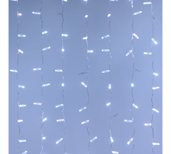 Светодиодная гирлянда Ardecoled ARD-CURTAIN-CLASSIC-2000x3000-CLEAR-760LED-BLINK White (230V, 60W) 024868