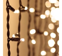 Светодиодная гирлянда Ardecoled ARD-CURTAIN-PRO-2000x3000-BLACK-760LED-STD WARM (230V, 70W) (IP65) 026065