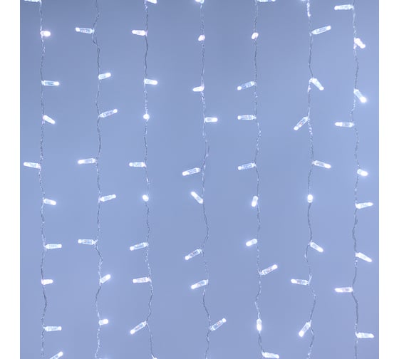Светодиодная гирлянда Ardecoled ARD-CURTAIN-CLASSIC-2000x3000-CLEAR-760LED White (230V, 60W) (IP65) 024856