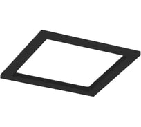 Квадратная рамка для серии COMBO 3 SWG черная, COMBO-3S1-BL