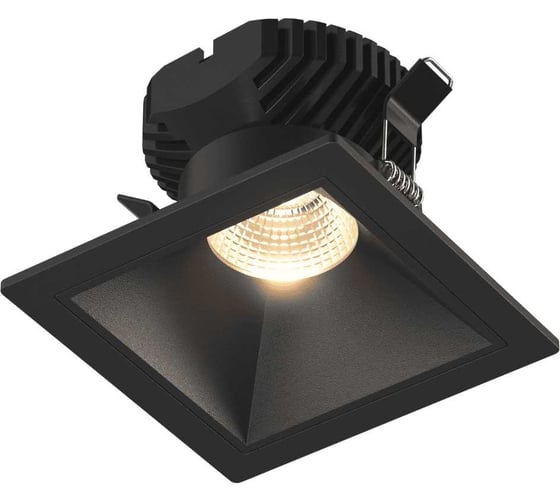 Квадратная рамка для серии COMBO 3 SWG черная, COMBO-3S1-BL