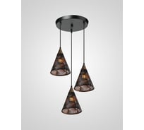 Подвесной светильник Мелодия Света PS7071-3 BK 000060179