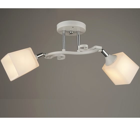 Потолочный светильник Мелодия Света P7054-2 WT+CR 000027992 1