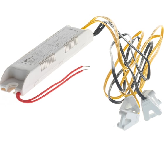 Пускорегулирующий электронный аппарат FERON EB53 2х36W T8/G13 230V ПРА 164х32х22мм с патронами и крепежами 21553 1