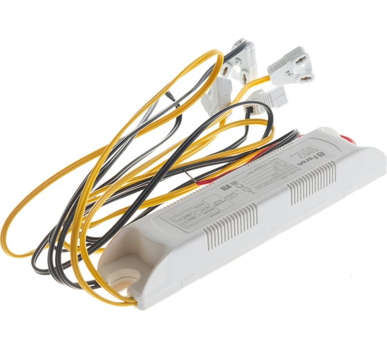 Пускорегулирующий электронный аппарат FERON EB53 2х36W T8/G13 230V ПРА 164х32х22мм с патронами и крепежами 21553