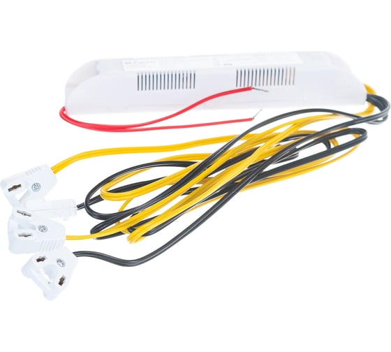 Пускорегулирующий электронный аппарат FERON EB53 2х36W T8/G13 230V ПРА 164х32х22мм с патронами и крепежами 21553