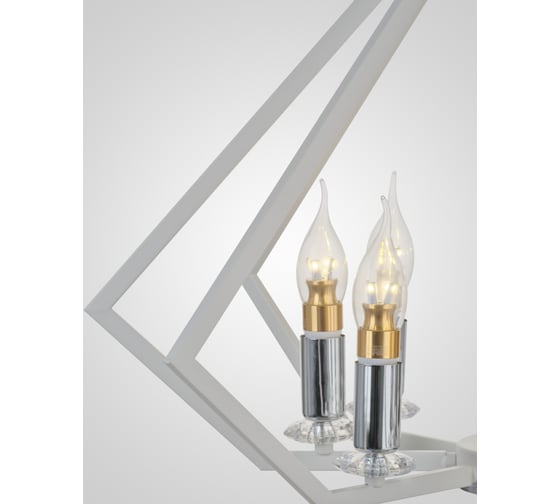 Подвесная люстра Мелодия Света PL2061-5 WT+CR 000060431