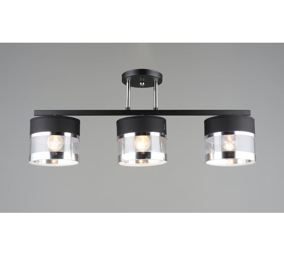 Потолочная люстра Мелодия Света SL7996-3 BK+CR 000060450 1