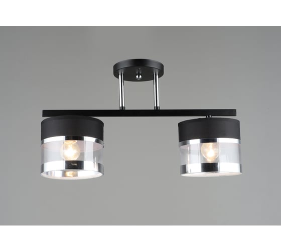 Потолочная люстра Мелодия Света SL7996-2 BK+CR 000060449 1