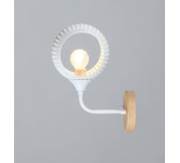 Настенный светильник Мелодия Света SL7917-1W WT+Wood 000060414