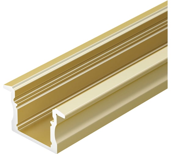 Профиль Arlight ARH-LINE-2315-F-2000 ANOD GOLD 2 м 039991