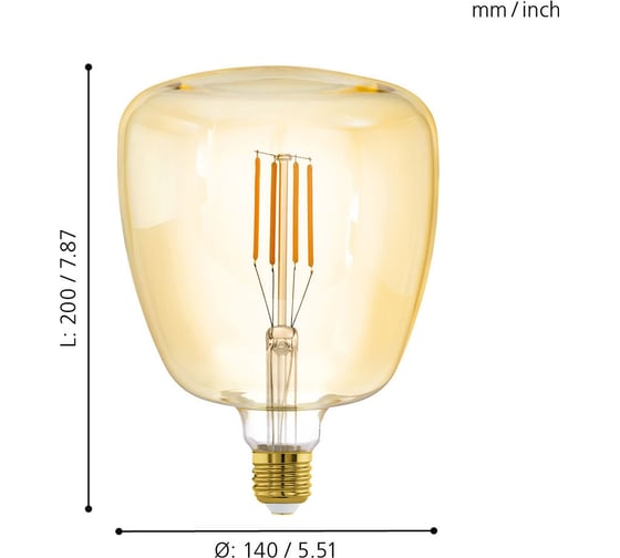 Светодиодная лампа EGLO ПРОМО lm_led_e27 12595
