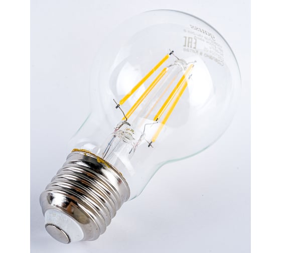 Светодиодная лампа Gauss LED Filament A60 E27 8W 2700К 1/10/40 SQ 102802108