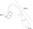 Бра ARTE LAMP lettura A7009AP-1WH 3
