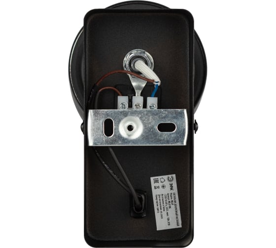 Настенный светильник ЭРА WL49 BK GX53, IP20, черный Б0059814