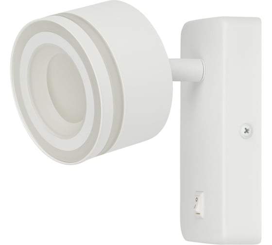 Настенный светильник ЭРА WL49 WH GX53, IP20, белый Б0059819