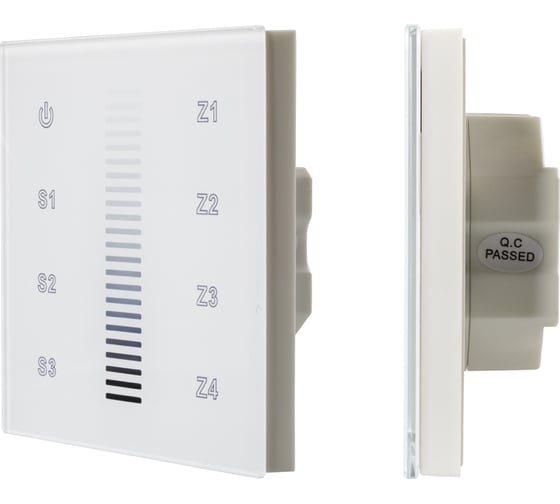 Сенсорная панель INTELLIGENT ARLIGHT DALI-901-11-ADDR-3SC-DIM-DT6-IN White IARL, IP20 Пластик 1шт 037190