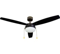 Люстра вентилятор DREAMFAN fusion black chrome 132 50132DFN