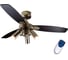 Люстра вентилятор DREAMFAN Jet Silver RC 105 61105DFN 3