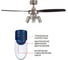 Люстра вентилятор DREAMFAN Jet Silver RC 105 61105DFN 7