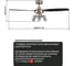 Люстра вентилятор DREAMFAN Jet Silver RC 105 61105DFN 12