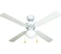 Люстра вентилятор DREAMFAN vegas white 105 62105DFN 1