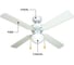 Люстра вентилятор DREAMFAN vegas white 105 62105DFN 7