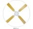 Люстра вентилятор DREAMFAN vegas white 105 62105DFN 9